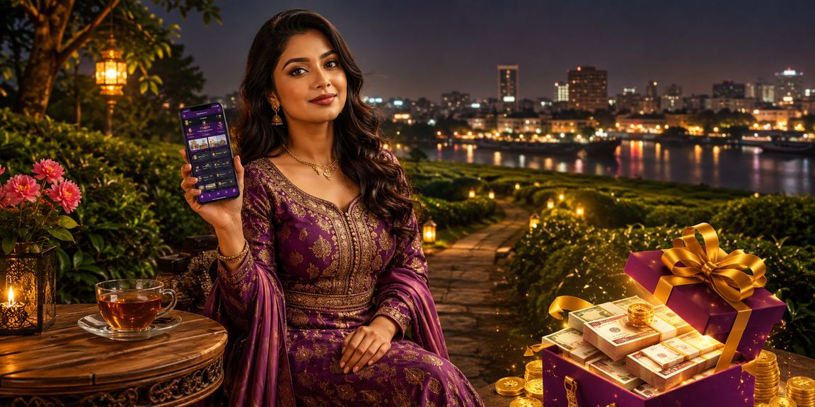 নারায়ণগঞ্জ মোবাইল ক্যাসিনো চা বাগানের পটভূমিতে